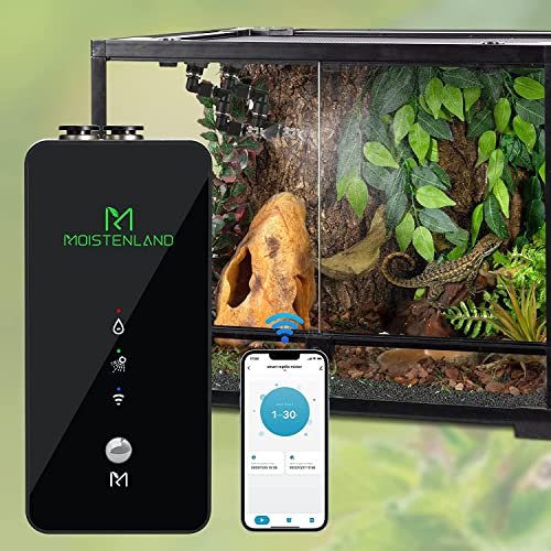 Moistenland WiFi Enabled Reptile Mister for Terrariums,...
