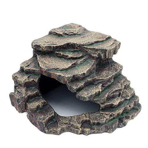 JIHAQUA Bearded Dragon Tank Accessories Extra Large Reptile...