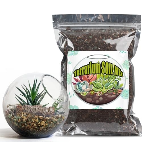 Doter Terrarium Potting Soil Mix 1qt, Custom Made Blend