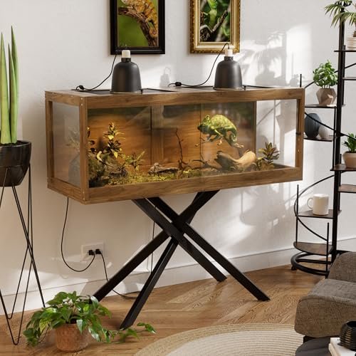 PAKASEPT 80 Gallons Bearded Dragon Tank with Leg Stand