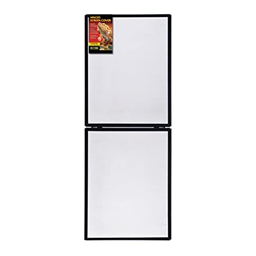 Exo Terra Hinged Terrarium Screen Cover, 60 Breeder 75...