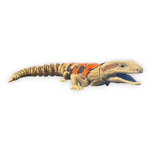 Articulated Skink, Blue Tongue | Home Décor 3D Printed Toy