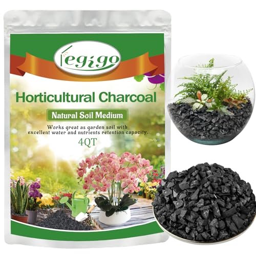 Legigo 4QT All Natural Horticultural Charcoal- Activated...
