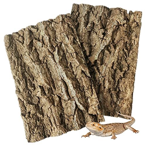 Fhiny 2 PCS Cork Bark Background, 11.6
