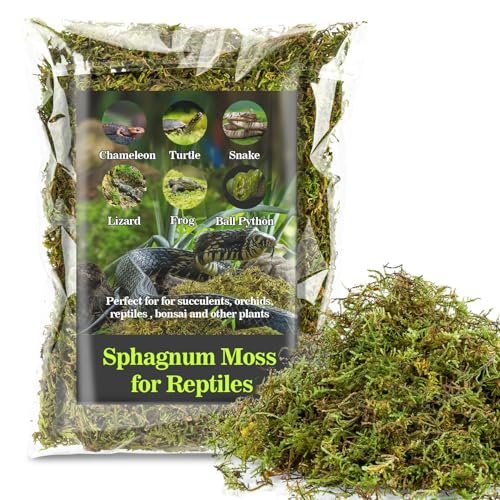 Sukh Sphagnum Moss for Reptiles - Terrarium Dried Peat...