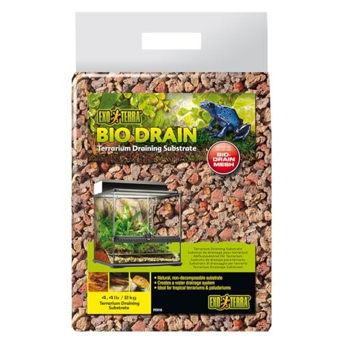 Exo Terra BioDrain Terrarium Substrate for Aquarium,...