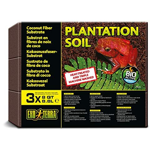 Exo Terra Plantation Soil, 8 Quarts - 3 Count