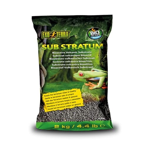 Exo Terra Sub Stratum, Bioactive Volcanic Substrate for...