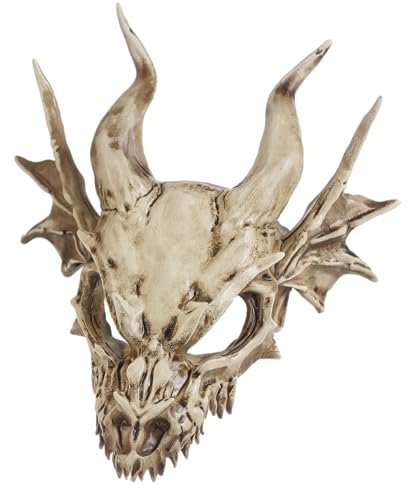 GuoShuang Dragon Skull Decor for Terrarium, Gothic Reptile...