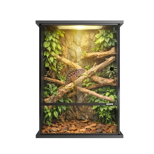 waazoorep 33 Gallon Tall PVC Reptile Enclosure,18