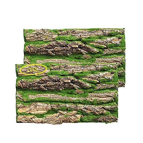 PINVNBY Cork Terrarium Background,Reptile Bark Backdrop...