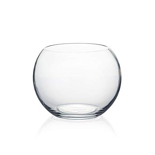 WGV Bowl Glass Vase, Diameter 6