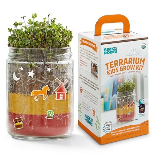 Back to the Roots Terrarium Grow Kit Easy DIY Set