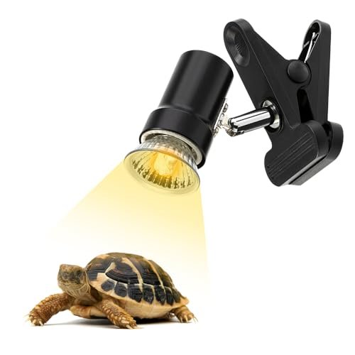 DaToo Reptile Heat Lamp Rotatable Turtle Heating UVA UVB...