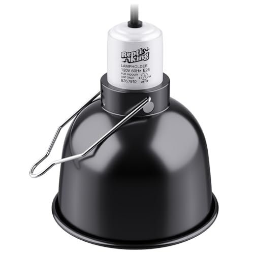 ReptiKing Reptile Light Fixture, 5.5'' Standard Dome for...