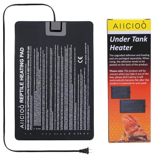 Aiicioo Reptile Heating Pad - Hermit Crab 16 Watt Heater