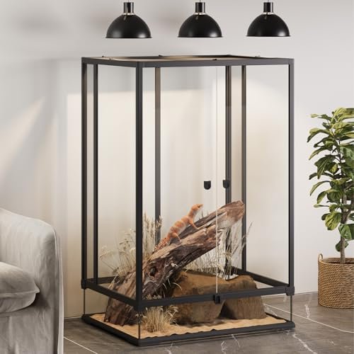 Erinnyees 67 Gallon Reptile Terrarium with Top Screen...