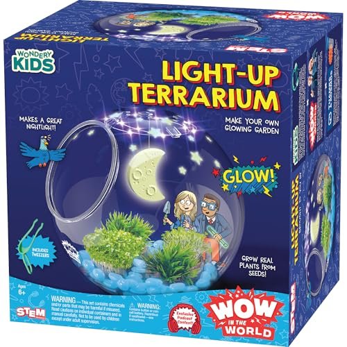 Wow in The World Light-UP Terrarium | Kids STEM Toy