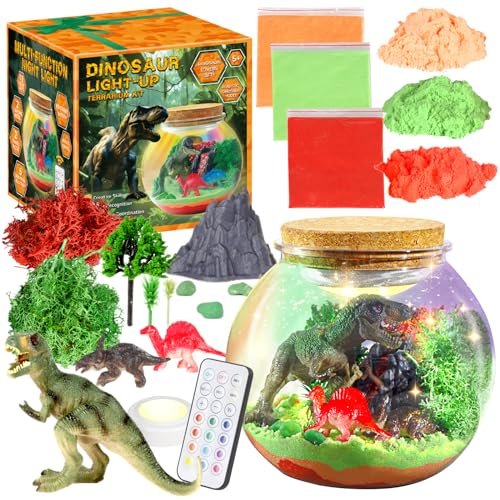 Dinosaur Activities Toys-Dinosaur Terrarium Craft Kits for...