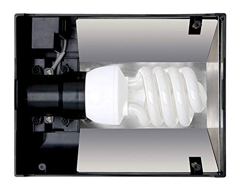 Exo Terra Nano Plastic Canopy for PT2601,Black Chrome Inner