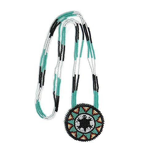Handmade Native American Style Tribal ethnic Seed Bead...