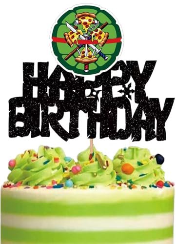 Turtle Cake Topper Anime Hero Cake Topper Birthday Party...