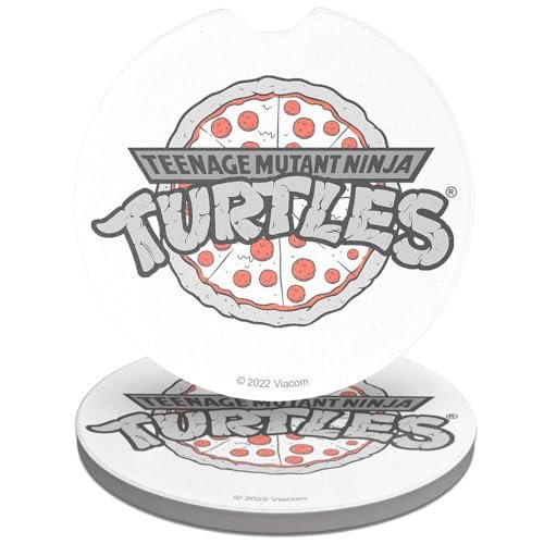 Teenage Mutant Ninja Turtles Pizza Logo Car Ceramic Stone...