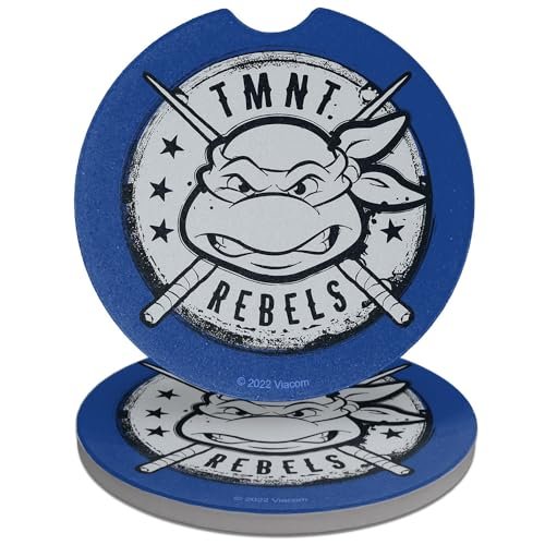 Teenage Mutant Ninja Turtles Rebels Badge Car Coasters...