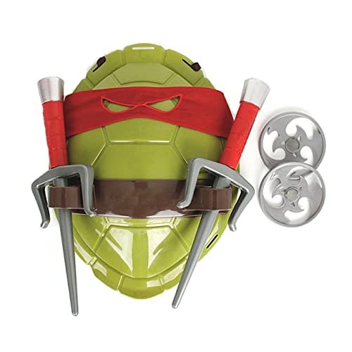 Aexfuma Turtle Shell for Kids Cosplay Halloween Red Ninja...
