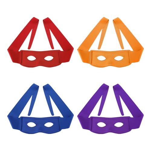 BOXOB 4pcs Turtle Eye Masks, Funny Halloween Masquerade...