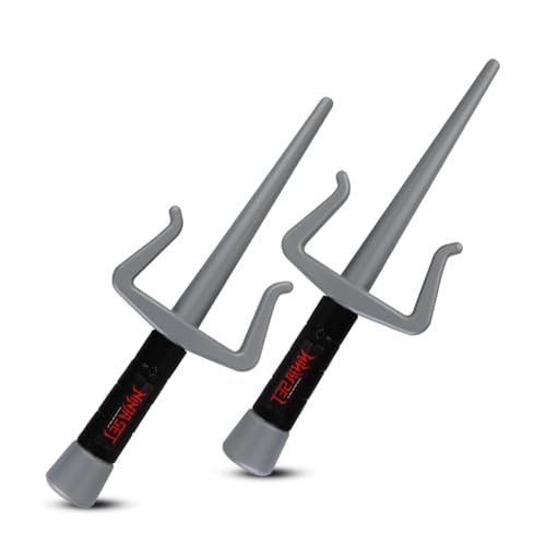 Liberty Imports 2 PCS Plastic Toy Ninja Sai Weapons