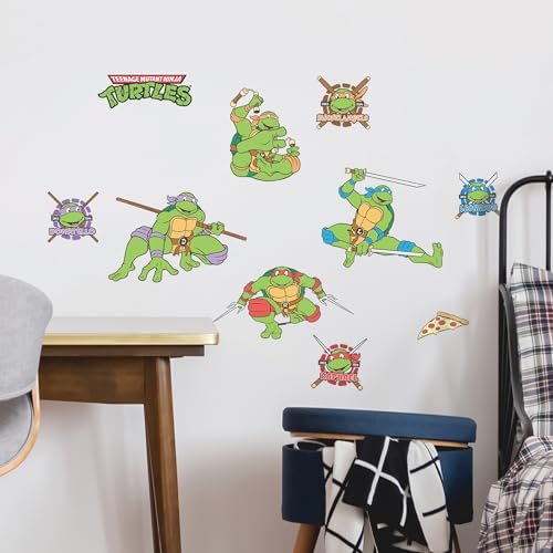 Teenage Mutant Ninja Turtles Wall Decals - Peel and Stick