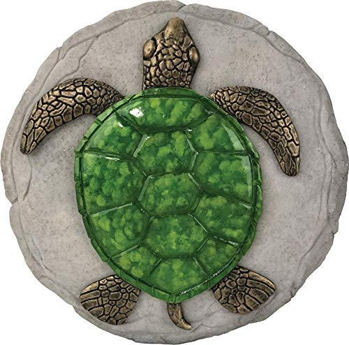 Spoontiques -Garden Décor - Turtle Stepping Stone Decorative