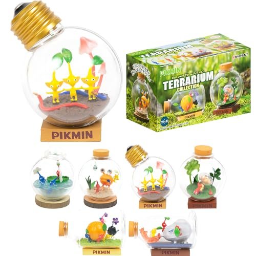 Hamee RE-Ment Pikmin Blind Box Miniature Figure Terrarium...