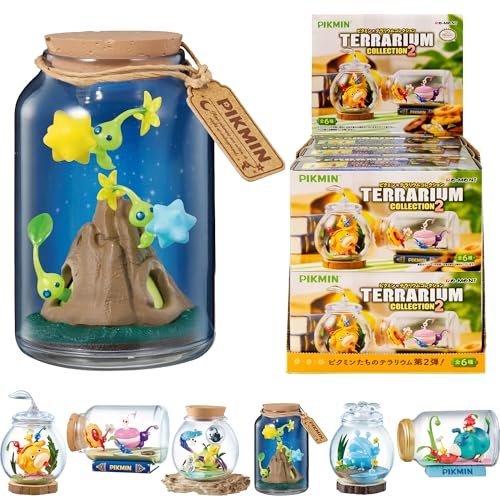 Hamee RE-Ment Pikmin Blind Box Miniature Figure Terrarium...