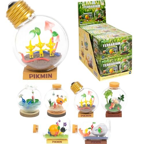 Hamee RE-Ment Pikmin Blind Box Miniature Figure Terrarium...