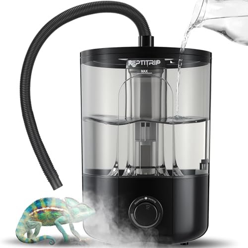 1 Gallon Reptile Humidifier Fogger for Terrariums,...