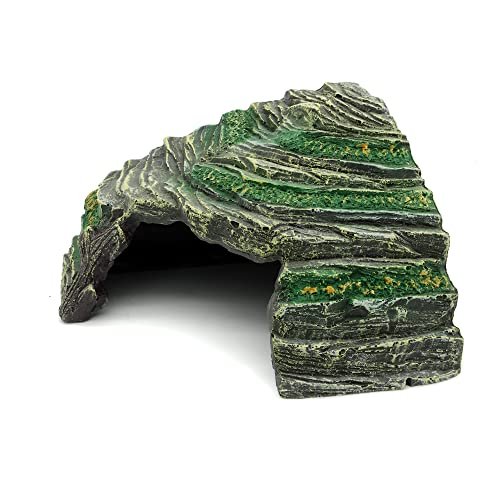 JIHAQUA Terrarium Decor Reptile Hide Reptile Hides Aquarium...