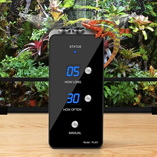 moistenland Reptile Humidifier, Misting System for...