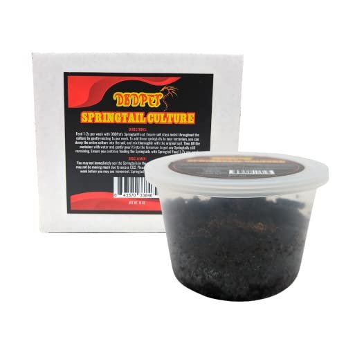 DBDPet Live Springtail Cultures - Great for Bioactive...