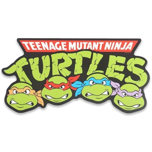 Teenage Mutant Ninja Turtles Logo Metal Sign Wall Decor