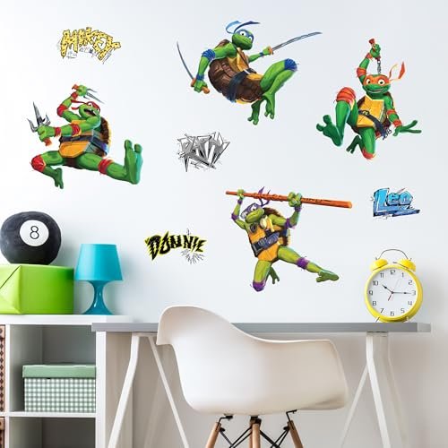 Teenage Mutant Ninja Turtles Mutant Mayhem - Vinyl Wall...