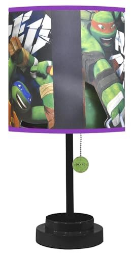 Nickelodeon Table Lamp Teenage Mutant Ninja Turtles Room...