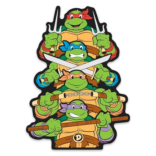 Teenage Mutant Ninja Turtles Stacked Metal Wall Decor