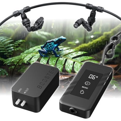 ReptiKing Automatic Reptile Misting & Humidifying System,...