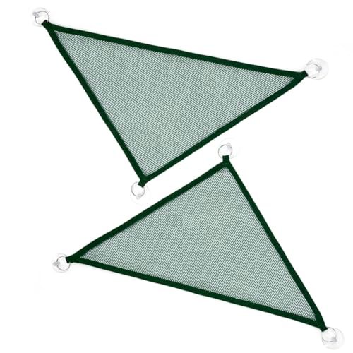 2 Pcs Bearded Dragon Lizard Hammock, Geckos Breathable Mesh...