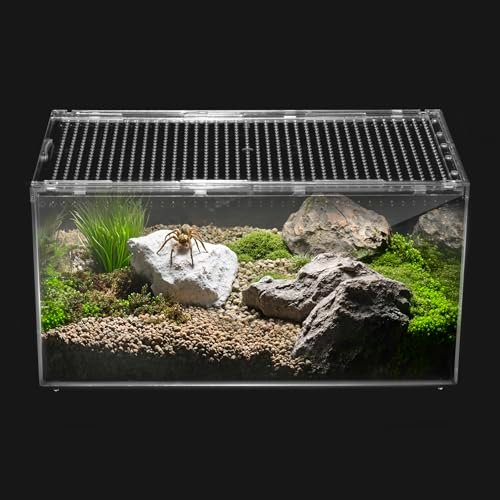 Clioran Reptile PC Terrarium,Tarantula Enclosure,Spider...