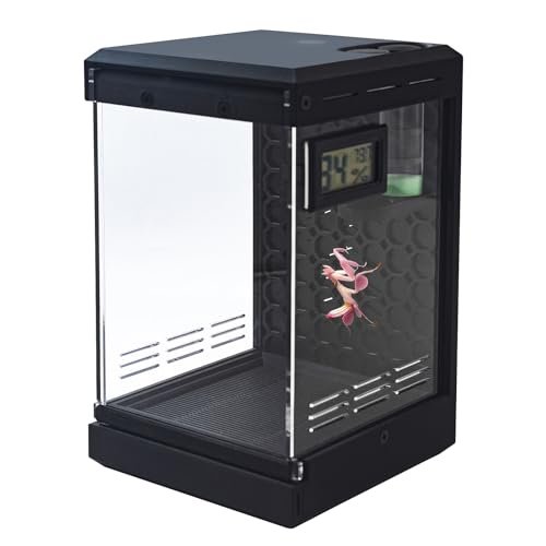 Praying Mantis Habitat,Insects Enclosure,Magnetic Acrylic...