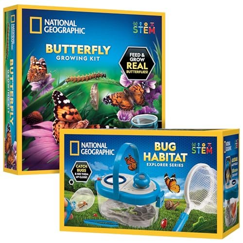 National Geographic Butterfly Growing & Bug Catcher Habitat...