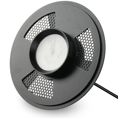 Glass Terrarium Plant Growing Lamp, for Vases with Auto...